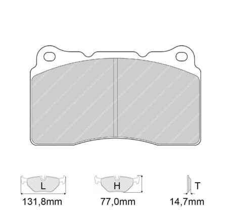 Pastiglie freno Ferodo Racing FRP3067 Alfa Romeo 159