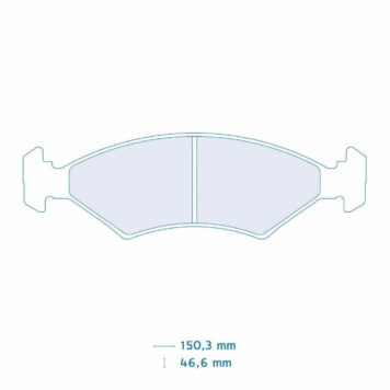 Pastiglie freno Carbone Lorraine 4016