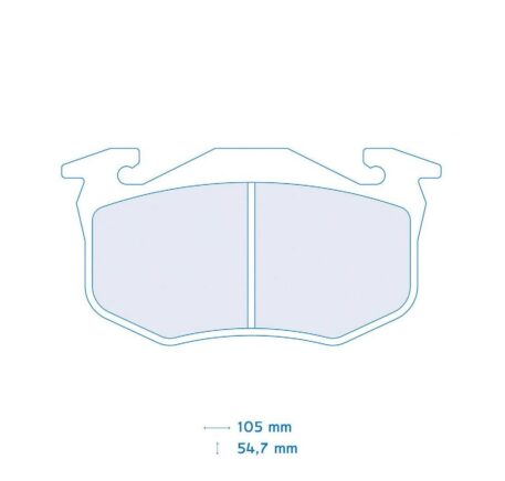 Pastiglie freno Carbone Lorraine 4034T11 Peugeot 306 2.0i Gti 16V
