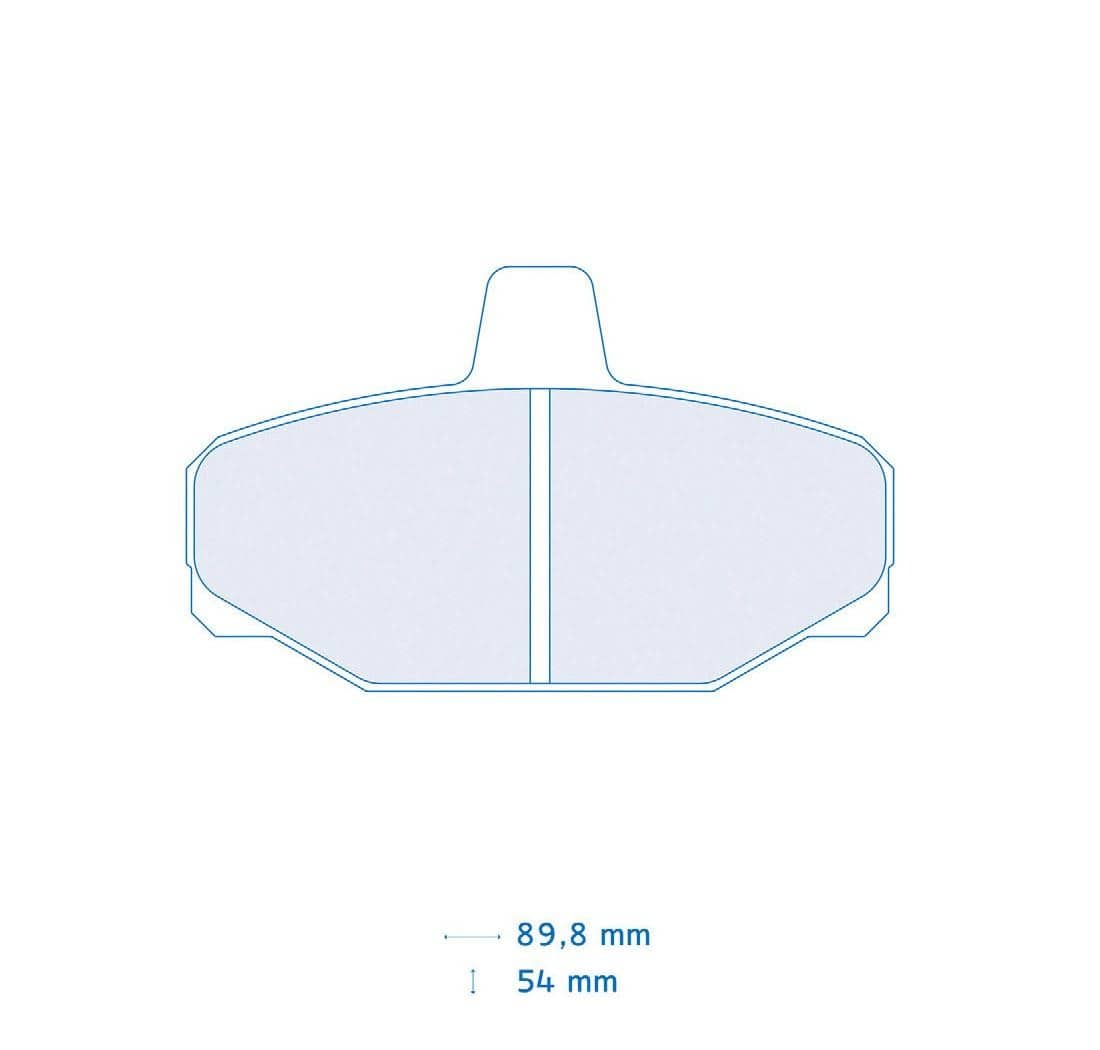Pastiglie freno Carbone Lorraine 4035 Caterham