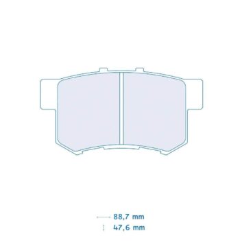 Pastiglie freno Carbone Lorraine 4045 Honda