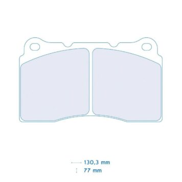 Pastiglie freno Carbone Lorraine 4066T15 Subaru Impreza Wrx Sti