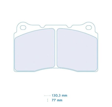 Pastiglie freno Carbone Lorraine 4066T15 Subaru Impreza Wrx Sti