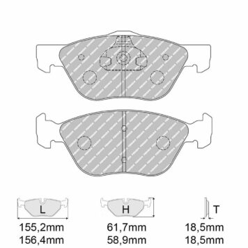 Pastiglie freno Ferodo Racing FCP1052
