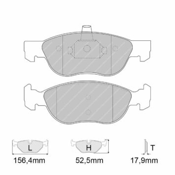 Pastiglie freno Ferodo Racing FCP1056H