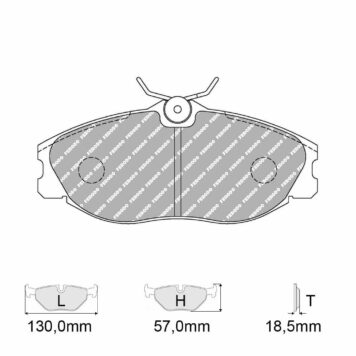 Pastiglie freno Ferodo Racing FCP1063