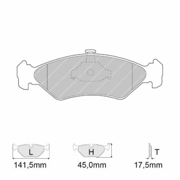 Pastiglie freno Ferodo Racing FCP1082H