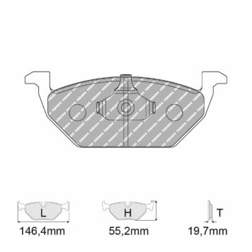 Pastiglie freno Ferodo Racing FCP1094