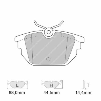 Pastiglie freno Ferodo Racing FCP1113H
