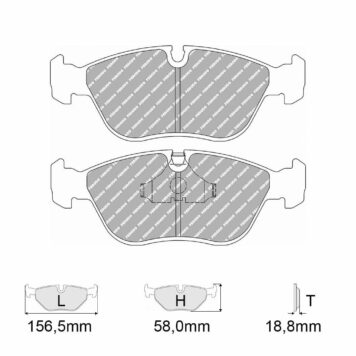 Pastiglie freno Ferodo Racing FCP1285