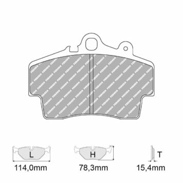 Pastiglie freno Ferodo Racing FCP1307
