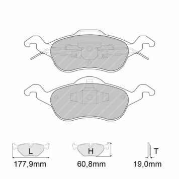 Pastiglie freno Ferodo Racing FCP1318H