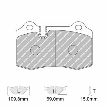 Pastiglie freno Ferodo Racing FCP1348