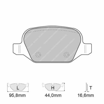Pastiglie freno Ferodo Racing FCP1349H