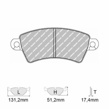 Pastiglie freno Ferodo Racing FCP1370