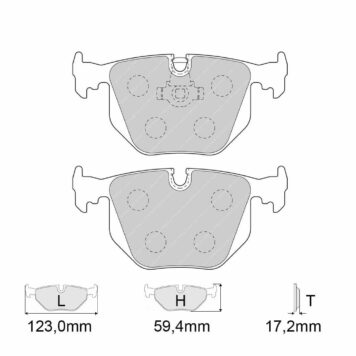 Pastiglie freno Ferodo Racing FCP1483
