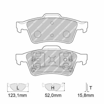 Pastiglie freno Ferodo Racing FCP1540H