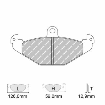 Pastiglie freno Ferodo Racing FCP1560
