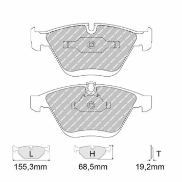 Pastiglie freno Ferodo Racing FCP1628