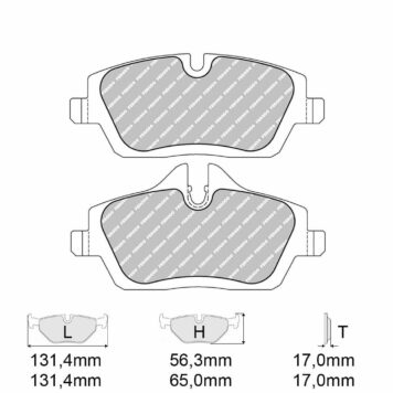 Pastiglie freno Ferodo Racing FCP1747H