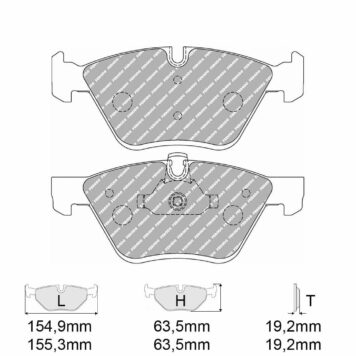 Pastiglie freno Ferodo Racing FCP1773H