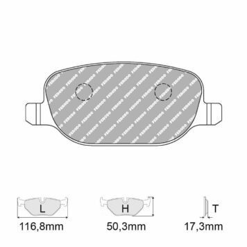Pastiglie freno Ferodo Racing FCP1795H