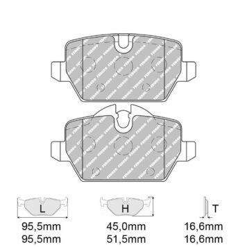 Pastiglie freno Ferodo Racing FCP1806H
