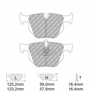 Pastiglie freno Ferodo Racing FCP1808H