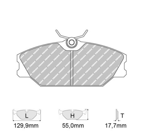 Pastiglie freno Ferodo Racing FCP406 Renault Clio RS 2.0