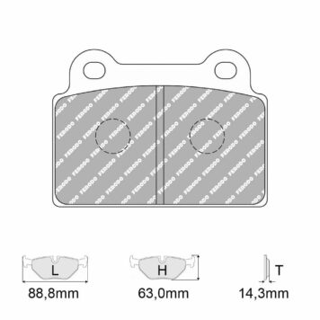Pastiglie freno Ferodo Racing FCP4168H