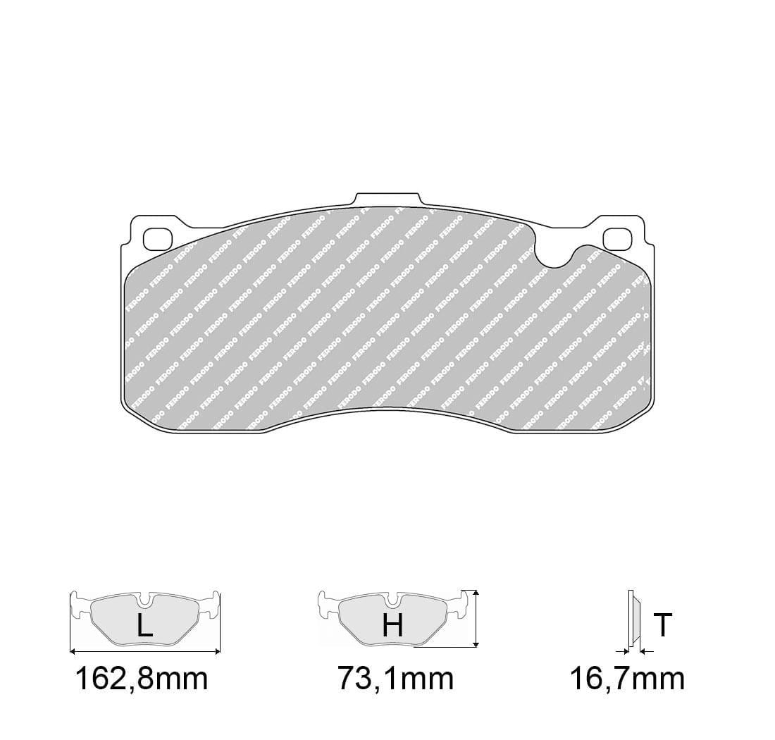 Pastiglie freno Ferodo Racing FCP4218
