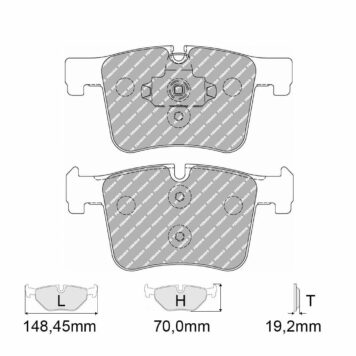 Pastiglie freno Ferodo Racing FCP4394H