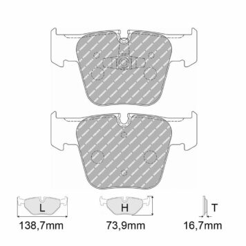 Pastiglie freno Ferodo Racing FCP4412H