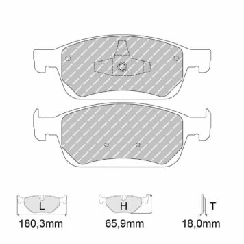 Pastiglie freno Ferodo Racing FCP4416H