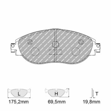 Pastiglie freno Ferodo Racing FCP4425H