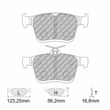 Pastiglie freno Ferodo Racing FCP4434H