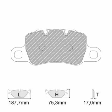Pastiglie freno Ferodo Racing FCP4665H