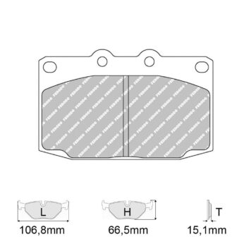 Pastiglie freno Ferodo Racing FCP483
