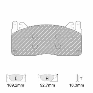 Pastiglie freno Ferodo Racing FCP4835H