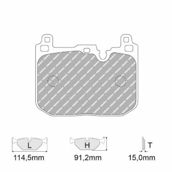 Pastiglie freno Ferodo Racing FCP4872H
