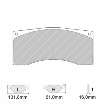 Pastiglie freno Ferodo Racing FRP1077