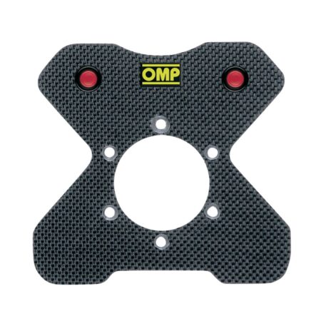 Piastra porta pulsanti al volante Omp