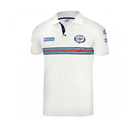 Polo Sparco Replica Patches Martini Racing