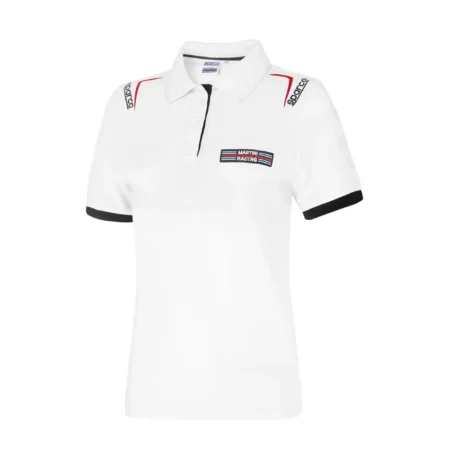 Polo Embroideries Martini Racing Lady Fit Sparco
