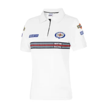 Polo Replica Patches Martini Racing Lady Fit Sparco