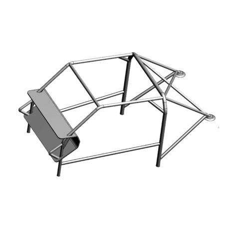 Roll bar Citroën Saxo (>'96) Omp non assemblato
