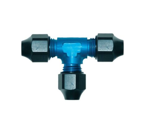 Raccordo alluminio a 3 vie per tubo HL836-06D