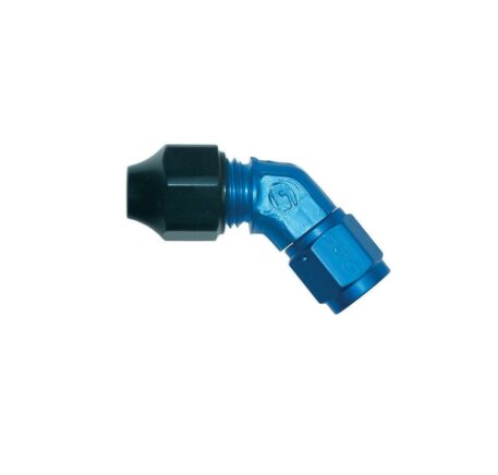 Raccordo alluminio 45° femmina Jic 9/16 x 18