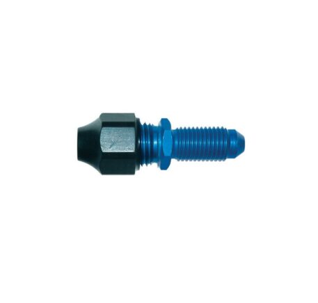 Raccordo alluminio passaparete dritto Jic 9/16 x 18
