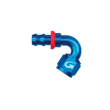 Raccordo a tubo 120° femmina concavo Jic 7/16 x 20